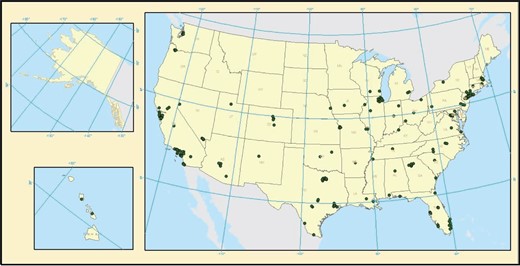 Stores locations for The Sharper Image