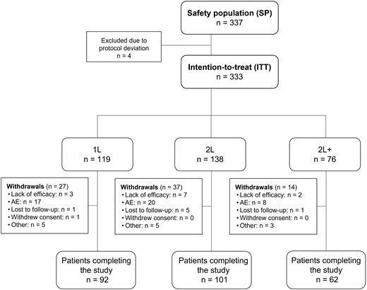 Study population flow chart