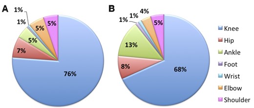 Description of the different joints investigated