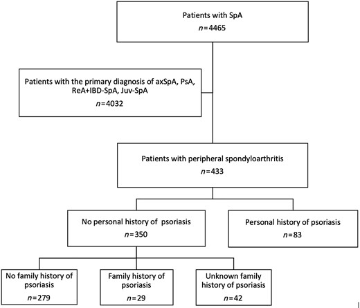 Flow-chart of the patient selection for the present analysis