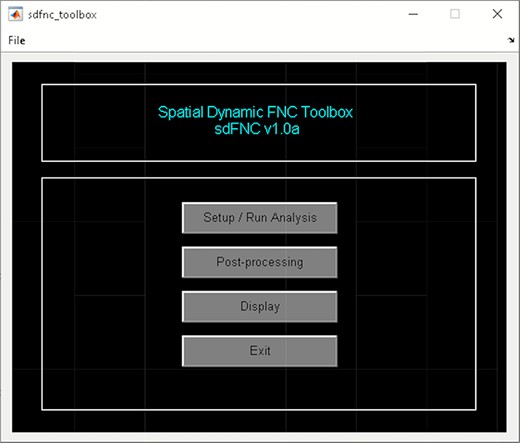 Spatial dFNC toolbox.
