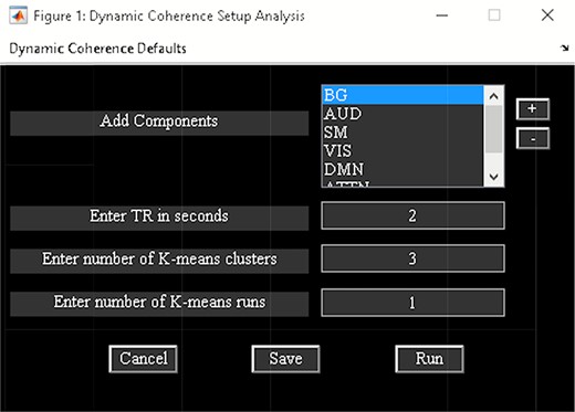 Dynamic coherence setup analysis.