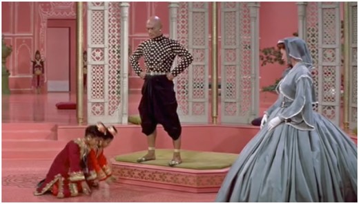 Brynner’s signature pose in The King and I (Walter Lang, 1956).
