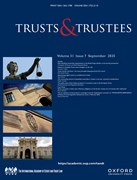Trusts & Trustees Cover Image