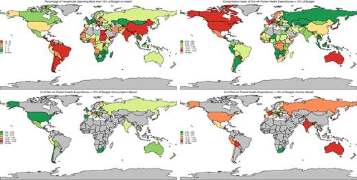 Catastrophic Health Expenditures and Their Distribution by Consumption and Income