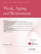 Work, Aging and Retirement Cover Image