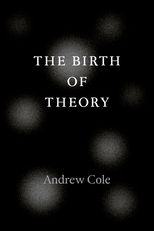 Book cover for The Birth of Theory