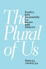 Book cover for The Plural of Us: Poetry and Community in Auden and Others