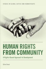 Book cover for Human Rights from Community: A Rights-Based Approach to Development