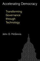 Book cover for Accelerating Democracy: Transforming Governance Through Technology