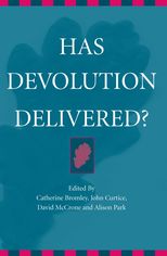 Book cover for Has Devolution Delivered?