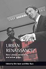 Book cover for Urban renaissance? New Labour, community and urban policy