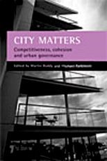 Book cover for City matters: Competitiveness, cohesion and urban governance