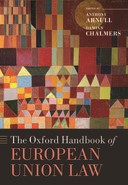 Book cover for The Oxford Handbook of European Union Law