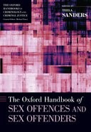 Book cover for The Oxford Handbook of Sex Offences and Sex Offenders