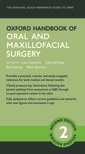 Oxford Handbook of Oral and Maxillofacial Surgery (2 edn)