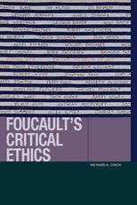Foucault's Critical Ethics
