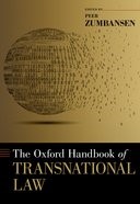 Book cover for The Oxford Handbook of Transnational Law