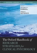 The Oxford Handbook of Research Strategies for Clinical Psychology