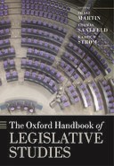 Book cover for The Oxford Handbook of Legislative Studies