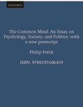 The Common Mind: An Essay on Psychology, Society, and Politics