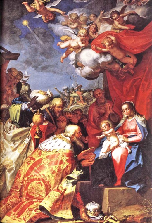 Adoration of the Magi. Abraham Bloemaert. 1623‒24. Museé de Grenoble.
