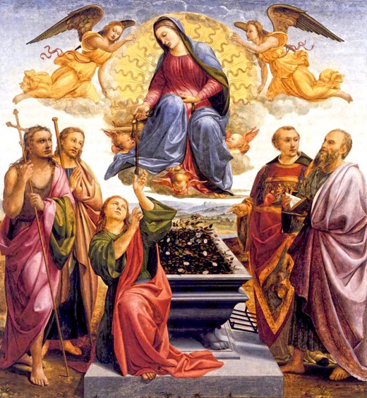 Assumption of Mary. Francesco Granacci (1469‒1543). Ringling Museum of Art, Sarasota.