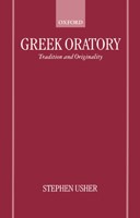 Book cover for Greek Oratory: Tradition and Originality