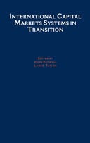 Book cover for International Capital Markets: Systems in Transition