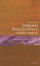The cover of Indian philosophy: A very short introduction.