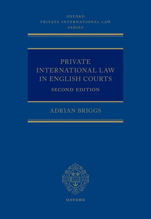 Book cover for Private International Law in English Courts 2e (2nd Edition)
