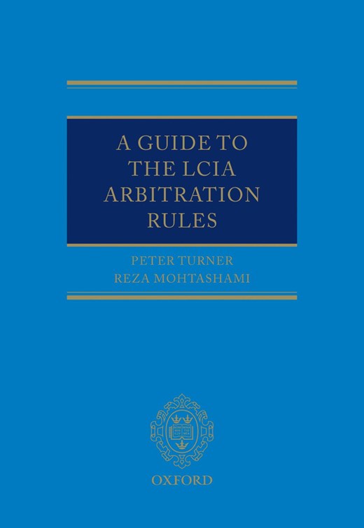 Book cover for A Guide to the LCIA Arbitration Rules
