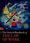 Book cover for The Oxford Handbook of the Law of Work