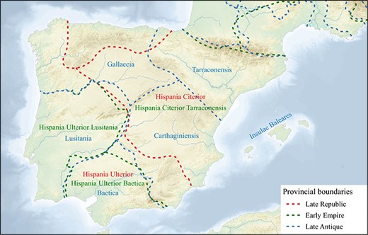 The shifting boundaries of the Iberian Peninsula.