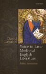 Book cover for Voice in Later Medieval English Literature: Public Interiorities
