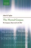 Book cover for The Mental Corpus: How language is represented in the mind